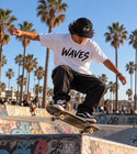 Waves Salty Occean Graphic T-shirt Unisex Streetwear Tee Black White Burgundy 