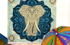 Indian New Home Decor  Vibrant Tapestry Wall Hanging Boho Hippy Beach Throw