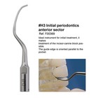 Dental Ultrasonic Piezo Scaler Tips H3 Curette Perio F00369 Fits Acteon Satelec