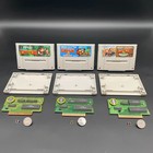 Super Famicom Console   Mario   Donkey Kong   Yoshi s Set   box   nintendo    tested   
