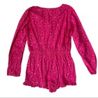 Epic Threads Girls Hot Pink Long Sleeve Romper Size Xl Euc