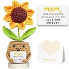 Gifts For Mom handmade Sunflower Crochet For Women thank You Birthday Gift For