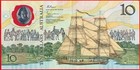 Australia 10 Dollars Nd 1988 Polymer P 49b Xf Free Shipping From 100 