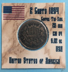 1864 Usa  2 Cent      Civil War Era  209