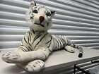 Siberian White Tiger Melissa And Doug Plush Stuffed Animal Big  5ft Tail To Nose