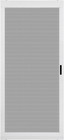 K d  Standard Galv Steel Plus Aluminum Frame Sliding Screen Door Kit   white  36