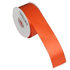 Double Faced Satin Ribbon 1 5 Inch X 25 Yards Solid Polyester Tarrid Orange