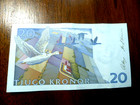 Sweden  20  Kronor  2002   P 63a   Aunc