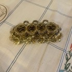 Vintage Ornate Gresco ormolu Lipstick Holder Vanity  Hollywood Regency
