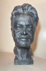 Large 1925 Antique Nj Medical Doctor Jacob Polevski Bronze Statue Bust Sculpture
