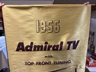 1956 Admiral Tv Advertising Banner