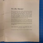 Domestic Sewing Machine Instruction Manual Vintage Series 725 Guide Book