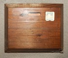 Vintage Grace Picture On Wood Plaque  5  1 8  X 4  1 8   New