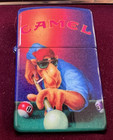 Vintage 1993 Camel Smokin Joe Pool Player Zippo Lighter  Matching Camel Tin New