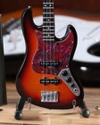 Axe Heaven Fender Sunburst Jazz Bass Miniature Guitar Display Gift