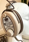 Vtg Headset Knight Kn876 Supreme Stereo Headset 4 To 16 Ohms Audio Jack Beige