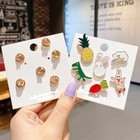 50pcs Random Brooch Pins Enamel Lapel Badge Collar Corsage Jewelry Fashion Edc