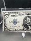  5 Silver Certificate Series 1934 A Mule  Fr 1651m