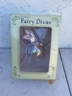 Amy Brown Fairy Divas Bubble Rider Ii Ornament 87802 Blue Winged Pixie Figurine