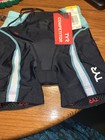 Tyr Competitor Triathlon Tri Shorts Black 8 Inches Womens Size 6 Nwt