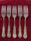 A a  Webster   Co By Gorham Sterling Silver Dinner Fork W Long Tine Mono
