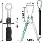 Haushof 2 Piece Fishing Tool Kit Fishing Pliers And Fish Lip Gripper Aluminum