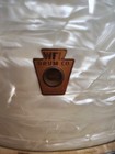 Vintage 1950s Wfl Ludwig 6 5x14 Snare Drum White Marine Pearl 8-lug Contest Wmp