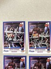 Julian The Hawk Jackson Signed Autograph 1991 Kayo Trading Card Boxing Coa Hof