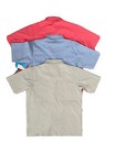 Lot Of 3 Men Bimini Bay Outfitters Vented Fishing Shirt Vented Short Sleeve Med