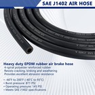 15 Ft Semi Truck Air Line Kit Straight Heavy Duty Air Line Hoses With Gladhan   