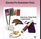 Lot Pleasant Co Josefina American Girl Doll Meet Clothes  Flag  Christmas Dress