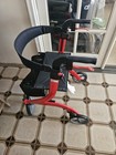 New  Drive Medical Nitro Duet Dual Transport Wheelchair And Rollator Walker