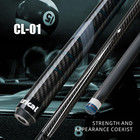 Crical Carbon Fiber Pool Cue Stick 58  Billiard Cue Sticks Professional Low Defl