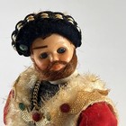 Vintage Henry Viii Eighth Doll Blinking Eyes 8  1970 s Robes Head Bobbles