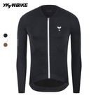 Men  Summer Cycling Jersey Long Sleeve Breathable Shirt  Spf50  Reflective Tops