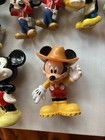Vintage Disney Mickey   Minnie Mouse Figurine Toy Lot Collectibles Applause