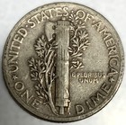 1940 P Mercury Dime Circulated 90  Silver 10c Us Coin - 5665