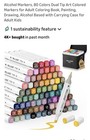 Alcohol Markers Dual Tip Set 80 Colors For Drawing  Sketching  Coloring Art