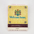 Vintage Ramada Inn Welcome Home Matchbook-vintage Advertising