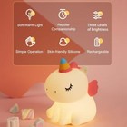 Unicorn Night Light For Kids  Cute Dimmable Led Silicone Unicorn Lamp For Girl