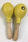 Salsa Maracas Yellow 5d2  Matched Pair 10-1 2    Long 