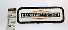 Vintage Harley Davidson Motorcycle Patch New  Black  Orange   White  737 