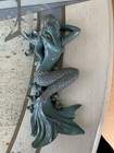 Beautiful Mermaid For Wall Decor 7   x3 5    Nautical Beach Decor
