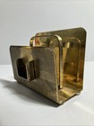 Vintage Antique Brass Letter Holder Made In England
