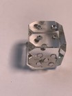 Vintage Glass Novelty Dice For Home Decor  Gambler Gift