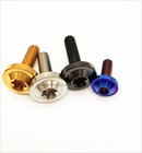 6 Pcstitanium Bolts M5 M6 M8 Torx Head Screw Bike Fasteners For Bicycle