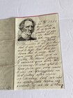 Civil War Letter 1861 Springfield  7th Rgt Gen Scott Stationary Patriotic Red Bl