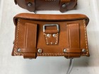 Wwii German Sani Medic Medical Carry Pouch-natural Leather  Pair