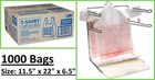 T-shirt Thank You Plastic Grocery Store Shopping Carry Out Bag 1000ct Recyclable