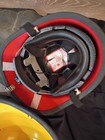 Firefighter Pants And 3  Helmets And Pants Size Adjustable 